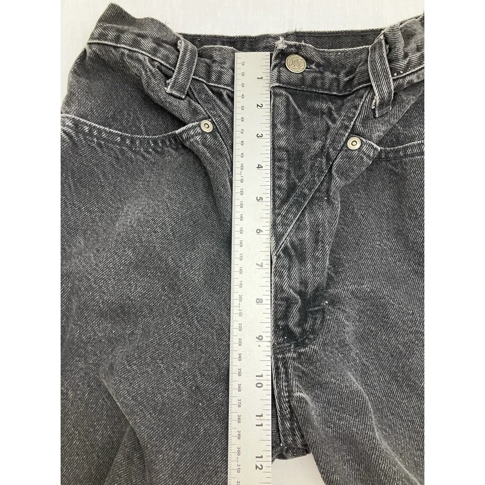 *VINTAGE SIZE 5/6 LAIDES BLACK OZARK MOUNTAIN BAREBACK JEANS - Picture 6 of 7